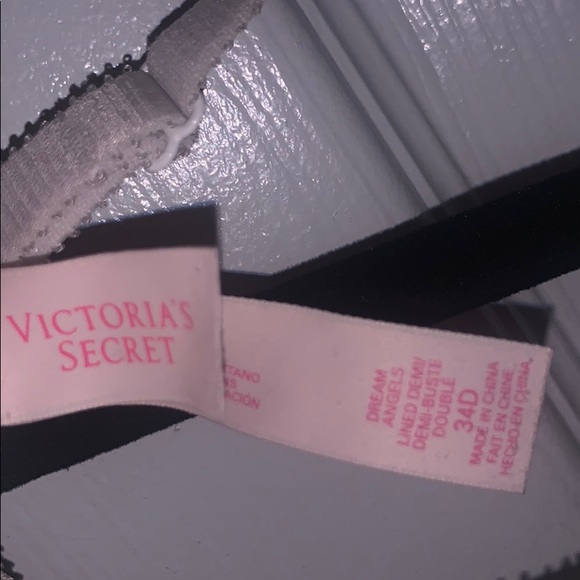 Vs dream angels lined Demi white crystals bra - Picture 5 of 8